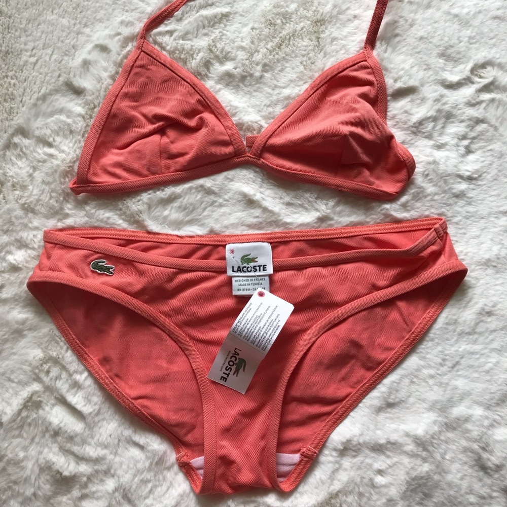 NWT!!! Lacoste Bikini Set